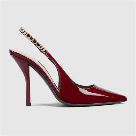 gucci ancora heels|Gucci heels platform.